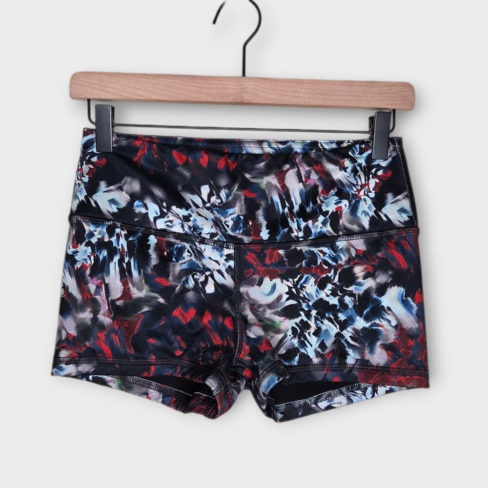 FLEO Womens Gemstone Jewel Athletic Shorts Small CrossFit Gym Workout